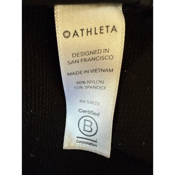 Athleta Wander Slim Ankle Pant in Black Womens Size 0 - Picture 8 of 9